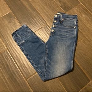 Madewell Slim Straight Jeans 27